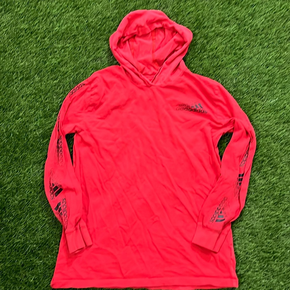 Adidas Long Sleeve Hooded Tshirt